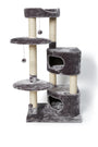 Bud'z Complete 5 Level Cat Scratching Post, Gray, 65 x 50 x 131-cm