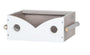 Bud'Z Perchoir Mural - Cabine, Gris 40X33X15-cm