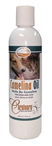 Carnivora Supplément pour chats et chiens à l'huile de camelina, 250 mL