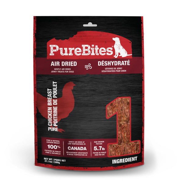 gâteries pour chiens PureBites Jerky de poulet