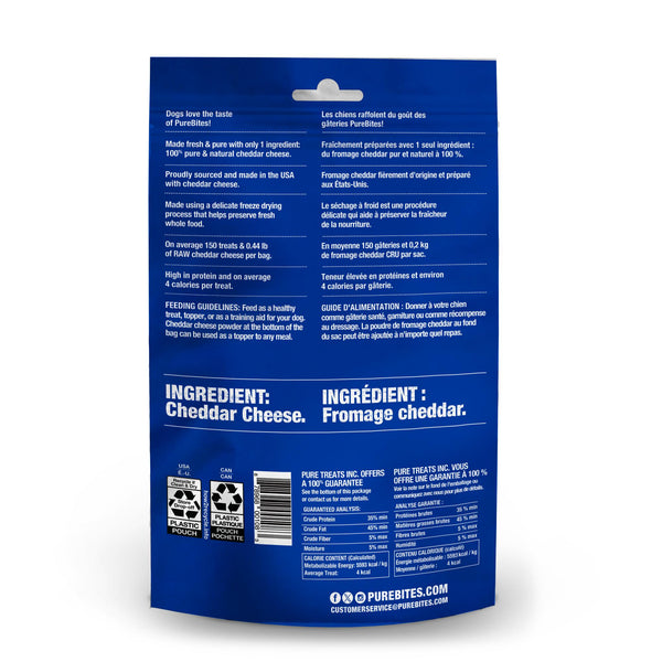 PureBites Cheddar Cheese Freeze-Dried Dog Treats