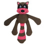 Smart Pet Love Tender-Tuffs Flap Raton laveur Jouet pour chien Marron clair