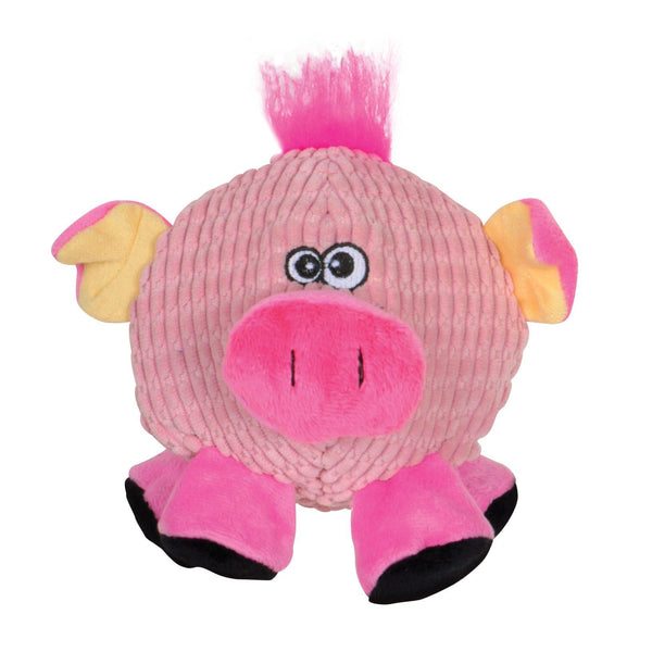 Smart Pet Love Tender-Tuffs Jouet rond Cochon pour chien, Rose