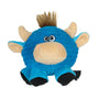 Smart Pet Love Tender-Tuffs Round Cow Dog Toy, Blue