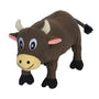 Smart Pet Love Tender-Tuffs Jouet Chien Vache Rembourrée, Marron