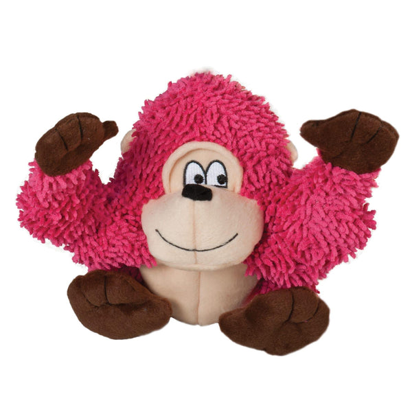 Smart Pet Love Tender-Tuffs Shaggy Gorilla Dog Toy, Pink