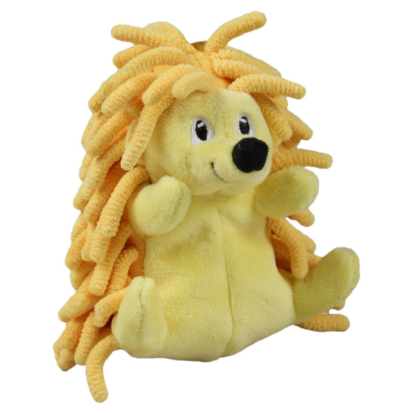 Smart Pet Love Tender-Tuffs Tiny Hedgehog Dog Toy, Yellow