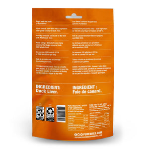 PureBites Duck Liver Freeze-Dried Dog Treats