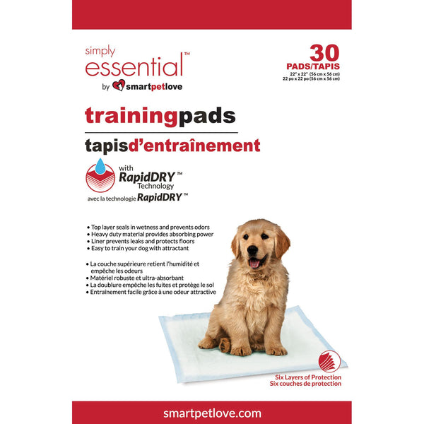 Smart Pet Love Simply Essential Tapis d'entraînement pour chien.