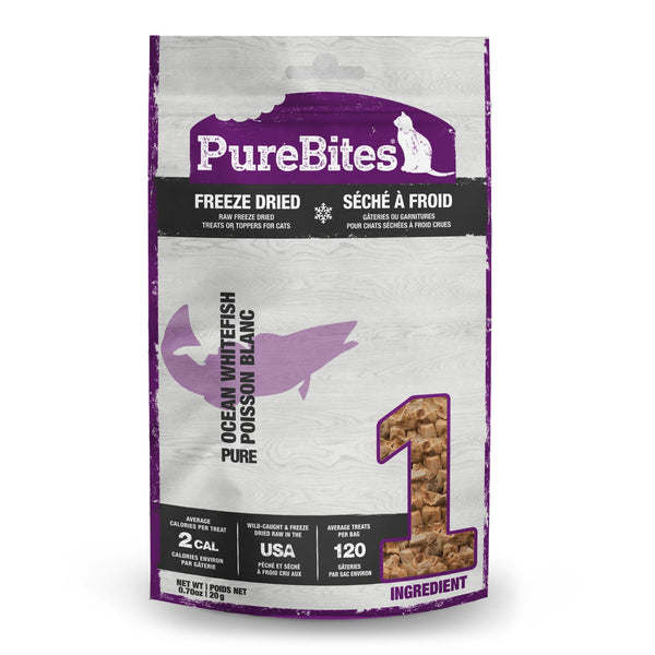 PureBites Ocean Whitefish Freeze-Dried Cat Treats
