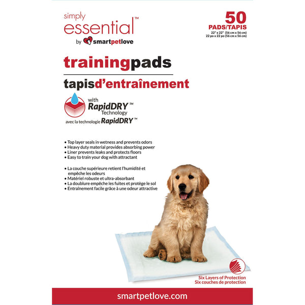 Smart Pet Love Simply Essential Tapis d'entraînement pour chien.
