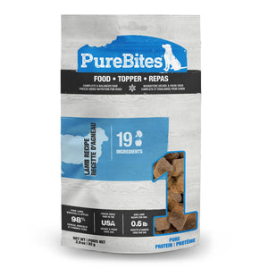 PureBites Lamb Recipe Freeze-Dried Dog Food Topper