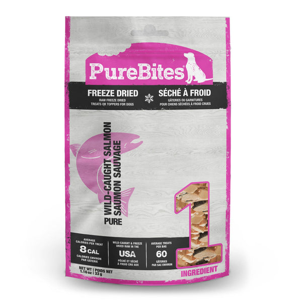 PureBites Wild-Caught Salmon Freeze-Dried Dog Treats