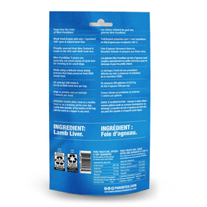 PureBites Mini Trainers Lamb Liver Freeze-Dried Dog Treats