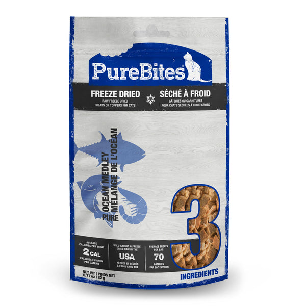 PureBites Ocean Medley Freeze-Dried Cat Treats