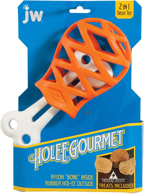 JW Pet Hol-ee Gourmet Turkey Leg Dog Toy