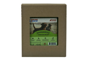 Red Dog Blue Kat Recette complète kangourou Nourriture surgelée pour chien