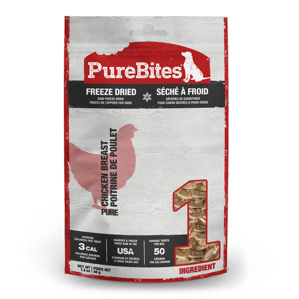 PureBites Chicken Breast Freeze-Dried Dog Treats
