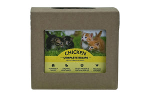 Red Dog Blue Kat Recette complète au poulet Nourriture congelée pour chats
