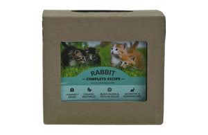 Red Dog Blue Kat Recette complète au lapin Nourriture congelée pour chats