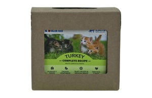 Red Dog Blue Kat Recette complète à la dinde Nourriture congelée pour chats