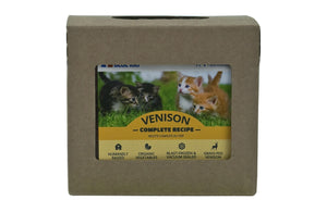 Red Dog Blue Kat Recette complète à la venaison Nourriture congelée pour chats
