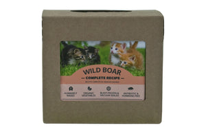 Red Dog Blue Kat Recette complète au sanglier Nourriture congelée pour chats