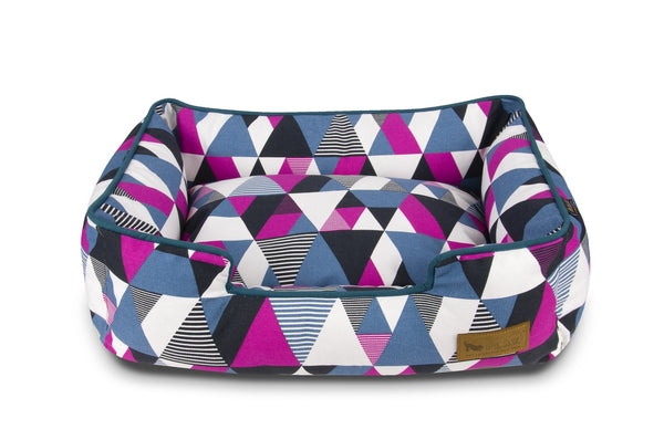 P.L.A.Y. Mosaic Lounge Dog Bed, Soda Pop