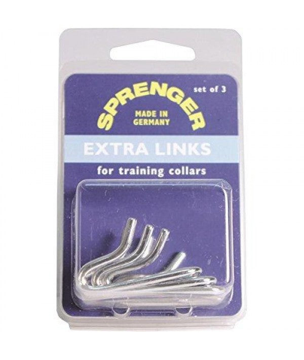 Herm Sprenger Extra Links for Dog Prong Collars, Chrome