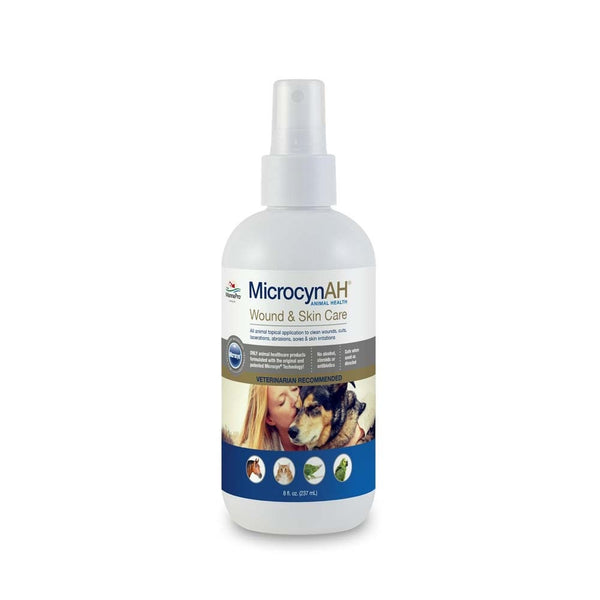 MicrocynAH Wound & Skin Care Spray for Pets, 8-oz