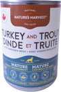 Nature's Harvest Turkey & Trout Mature Wet Dog Food