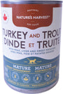 Nature's Harvest Turkey & Trout Mature Wet Cat Food