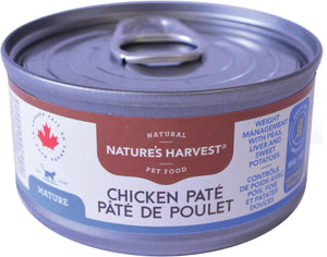 Nature's Harvest Chicken Pate Mature Wet Cat Food