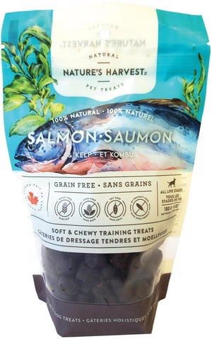 Nature's Harvest Soft & Chewy Salmon & Kelp Dog Treats