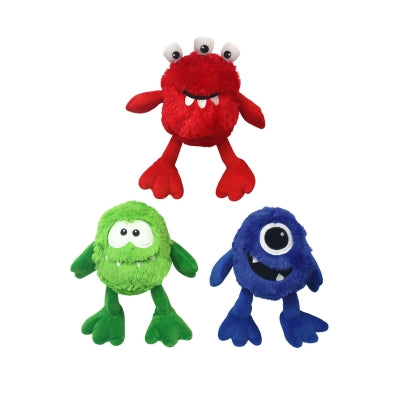 Multipet Monster with Squeaker Assorted Dog Toy
