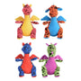 Multipet Jouet en peluche Dragon pour chien, Assorti