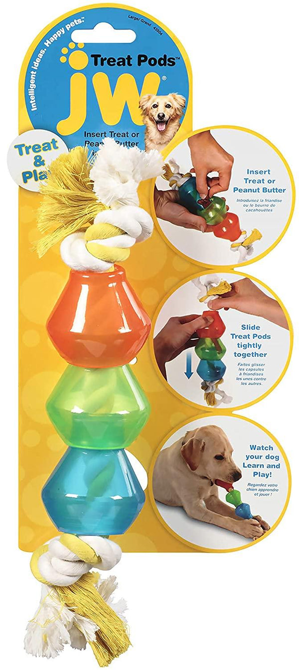 JW Pet Treat Pods Dog Toy