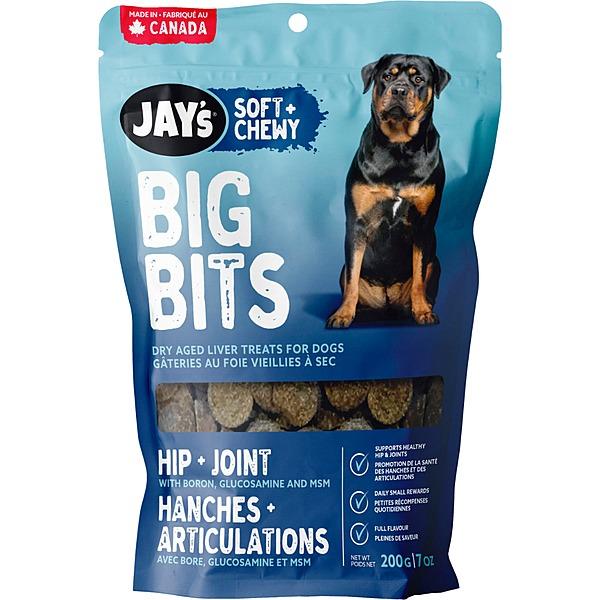 Jay's Big Bits, Gâteries Pour Chien, Hanches & Articulations