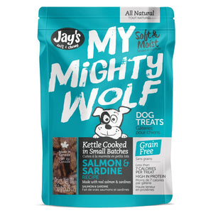 Jay's My Mighty Wolf, Gâteries Pour Chien, Saumon