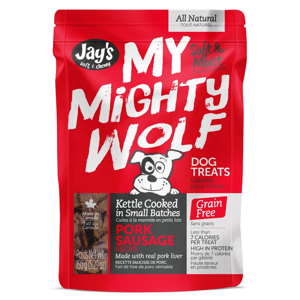 Jay's My Mighty Wolf, Gâteries Pour Chien, Porc