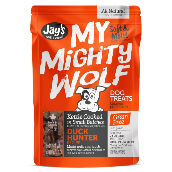 Jay's My Mighty Wolf, Gâteries Pour Chien, Canard