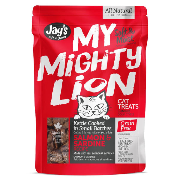 Jay's My Mighty Lion, Gâteries Pour Chat, Saumon