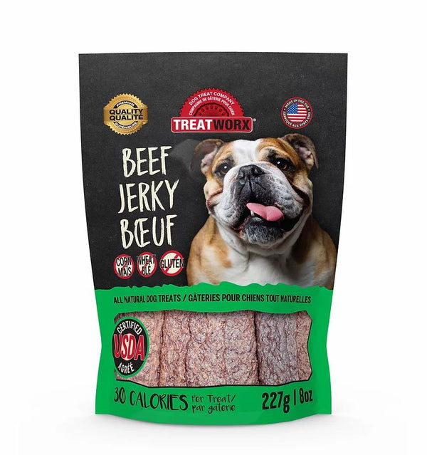 Treatworx Beef Jerky Dog Treats