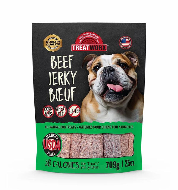 Treatworx Beef Jerky Dog Treats