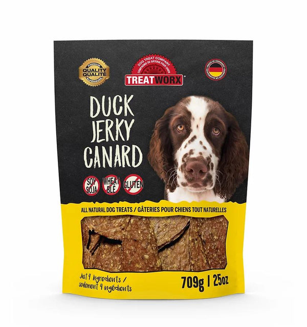 Treatworx Duck Jerky Dog Treats