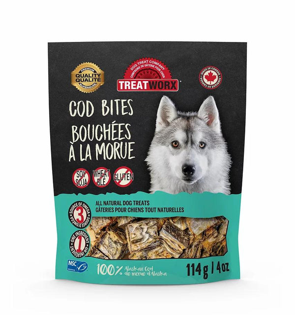 Treatworx Bouchées de morue pour chiens