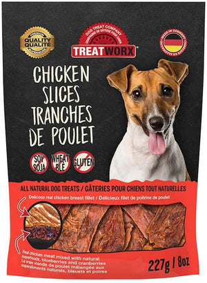 Treatworx Chicken Slices Dog Treats