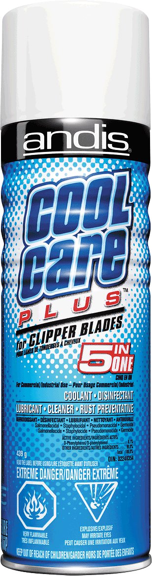 Andis Cool Care Plus for Clipper Blades, 15.5-oz can