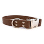 Auburn Leathercrafters Sparky's Choice Side-Release Buckle Dog Collar, Brown