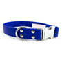 Auburn Leathercrafters Sparky's Choice Side-Release Buckle Dog Collar, Blue